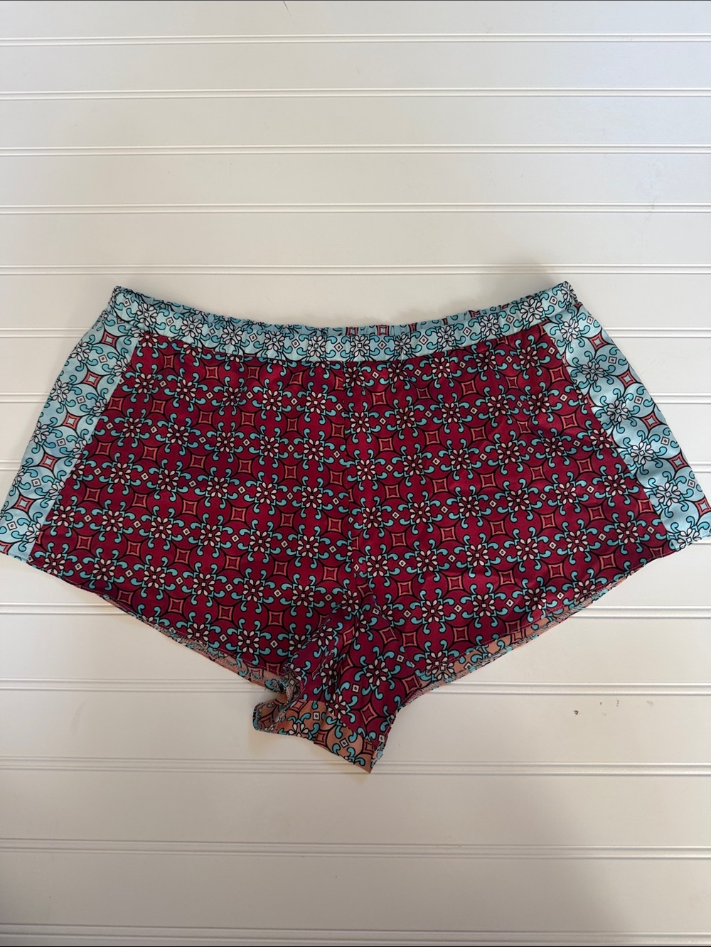 (282)Victoria’s Secret S Pajama Shorts Boho Medallion Print Lounge Sleep